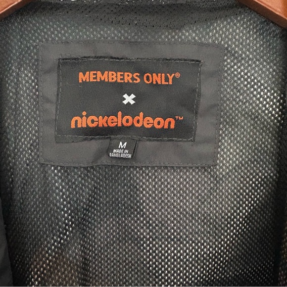 Members Only x Nickelodeon Medium Windbreaker Rocko Ren Stimpy Rugrats Spongebob - Picture 7 of 10